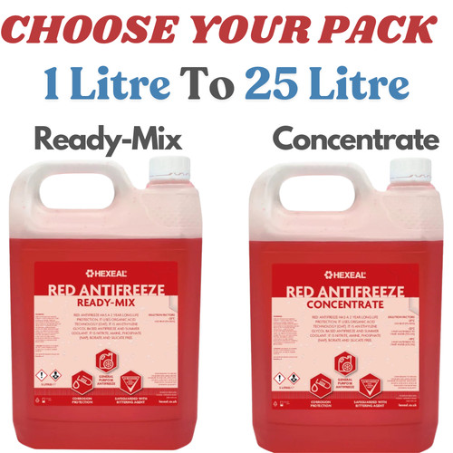 Hexeal red antifreeze - antifreeze, &