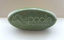 POOLE POTTERY NAME DISPLAY PLAQUE