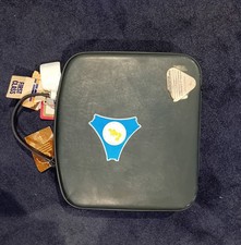 Vintage Suitcase Hand Luggage Travel Case. With Original Labels. Very Rare Item