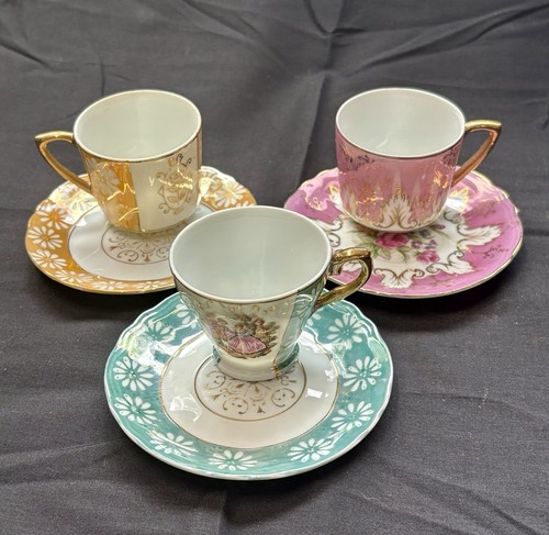 Sets vintage mini tea cup - vintage,