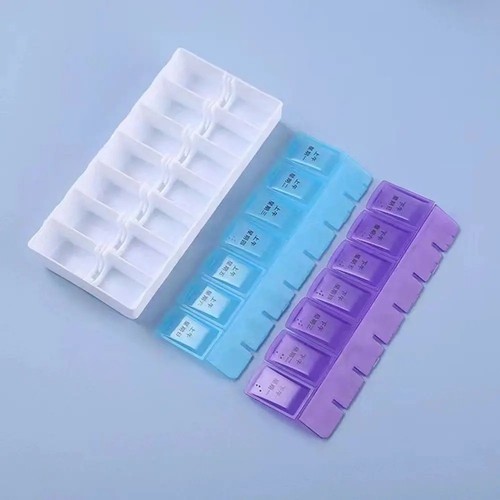 Day pill box - day, compartments