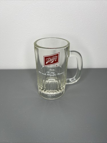 Vintage schlitz glass stein - vintage,