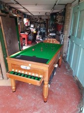 Bar Billiards table used.  Around 1950.  100% complete.  VGC.  