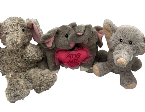 Elephant soft plush - plush, toy
