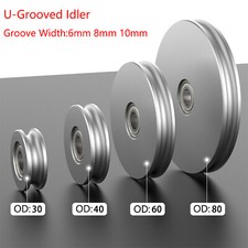 U-Grooved Idler Pulley For