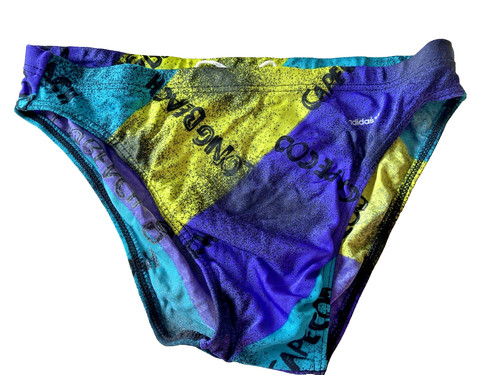Vintage mens adidas swimming