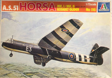 1/72 Airspeed AS51 Horsa Mk I/II Glider - Italeri No 116