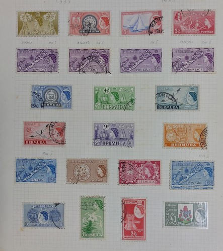 1953 1977 bermuda stamp - bermuda,,
