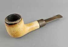 Jambo Bent Meerschaum Pipe – Genuine African Block – London Made. Vintage 