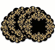 X4 Gold & Black Ornate