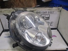 mini cooper 2009 driverside xenon headlight 2007-2009