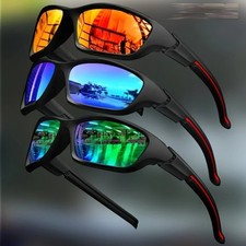 2x UV400 Polarized Sports Sunglasses Men Women Outdoor Cycling Fishing Golf