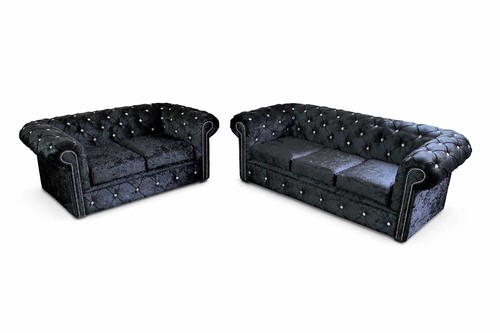 Chesterfield sofa crushed - sofa,