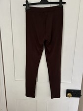 Primark New Leggings Size 6 Chocolate Brown NWT