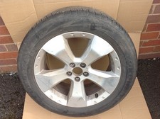 SUBARU FORESTER 17'' ALLOY WHEEL & TYRE 225/55/17 GENUINE  2008-2013