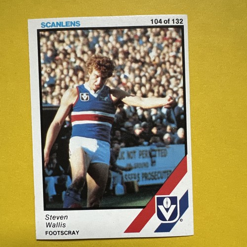 1984 scanlens vfl - 1984, #104