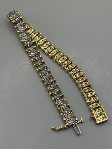 Vtg 10k yellow white gold - yellow, &