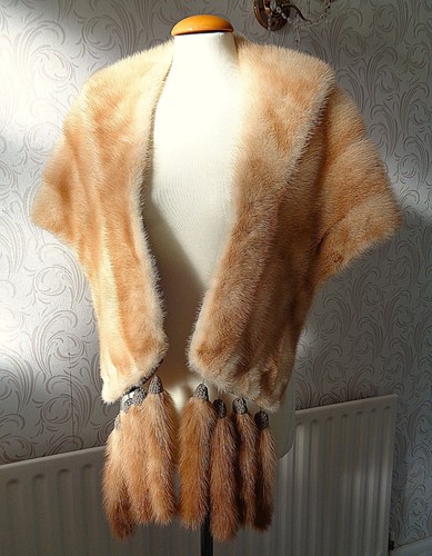 Beautiful vintage blond mink - beautiful,