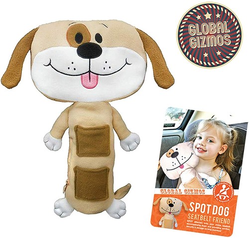 Seatbelt buddy soft toy - buddy, friend