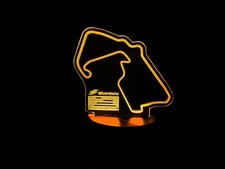 Silverstone Grand Prix - Race Track 7 Colour LED Lamp - F1 Formula One