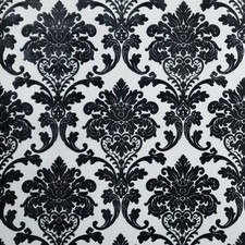 Wallpaper flocking black white