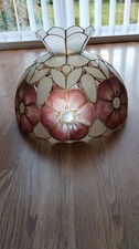 Vintage Capiz Shell Lampshade