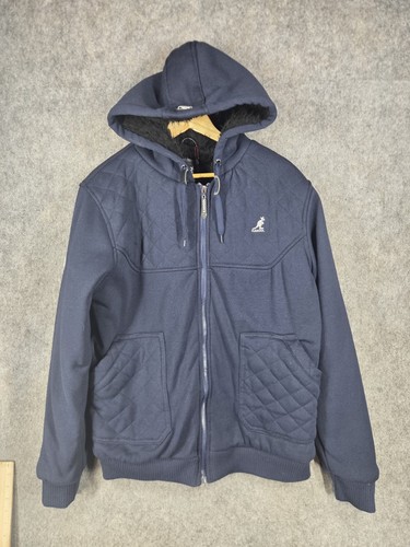 Men kangol hoodie blue - men's,