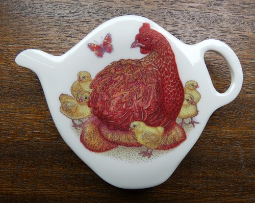 Chicken with chicks tea bag - chicks,