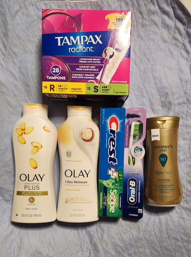 Olay body wash tampax oral - , tampax,