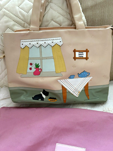 Radley beige green - green, leather