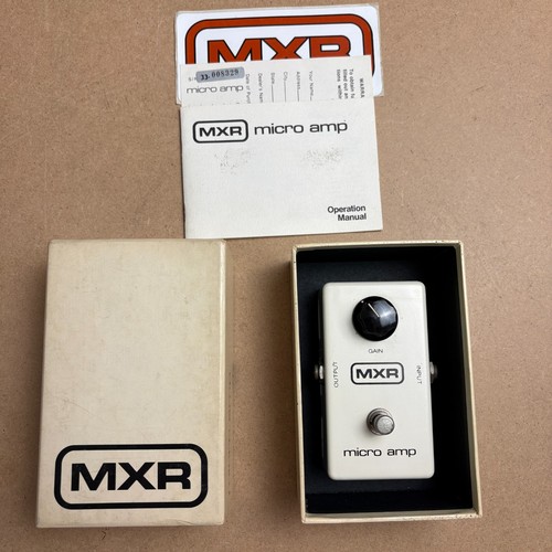 1980s boxed vintage mxr - -,