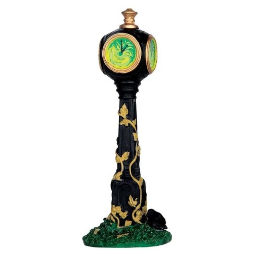 Creepy clock lemax - creepy, spooky