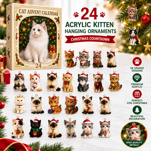 2026 cat advent calendar - advent, calendar-24