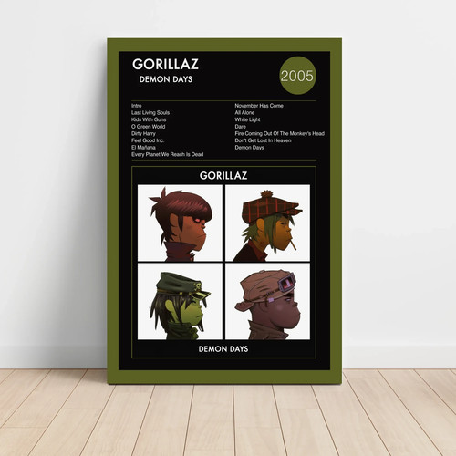 Gorillaz demon days fine - demon,