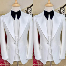 Wedding Groom Men's Suit Wide