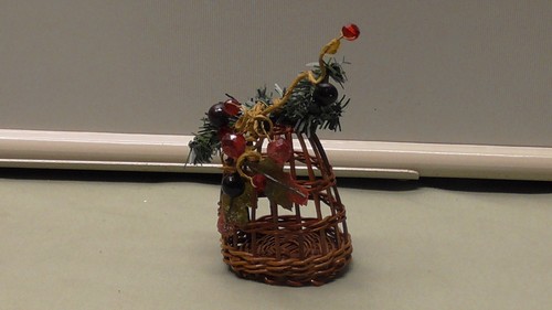 Cute miniature woven bird cage - cute,