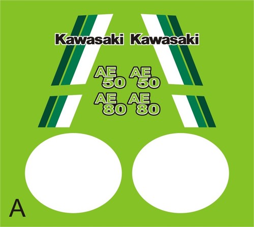 Kawasaki decal kit - ae,