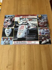 NIGEL MANSELL WORLD INDY CAR CHAMPION POSTER 1993/4 SUPERB