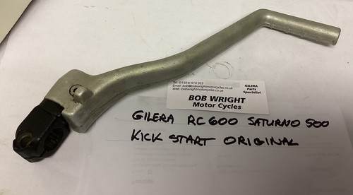 Gilera saturno 500 - kick, start