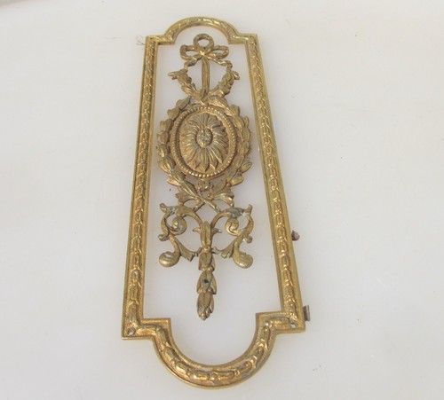 Victorian brass pierced finger - victorian,