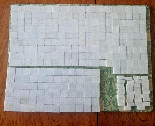 Bayko spares white bricks - spares,