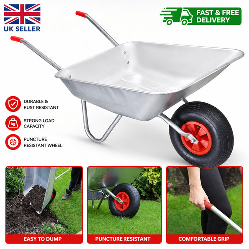 Wheelbarrow stainless steel - stainless,