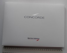CONCORDE FLIGHT PACK LUTON. POSTCARDS PAPERWORK TICKET BAGGAGE TAGS 1994