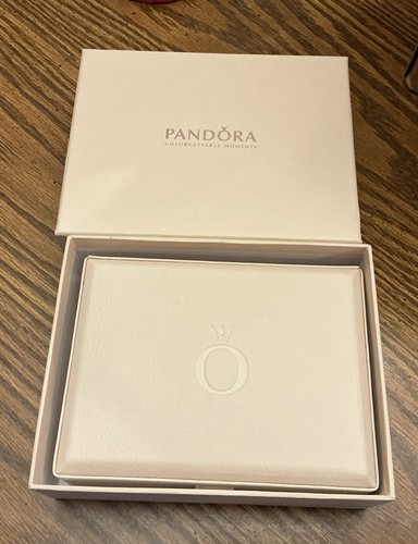 Pandora leather jewelry box - pandora,