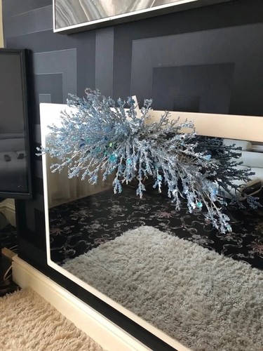 Blue ice christmas - ice,