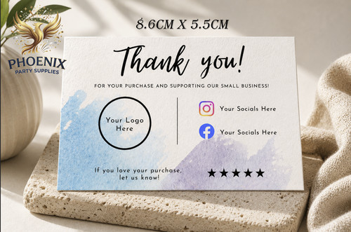 Personalised thank you - personalised,