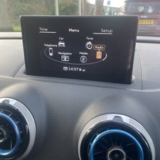 AUDI A3 2013 SAT NAV DISPLAY