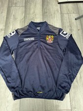 Stevenage FC Tracksuit Jumper | Carbrini Kit | Mens Small | Football Top |  Boro