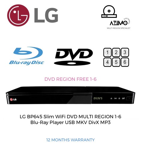 Bp645 slim wifi dvd multi - lg,