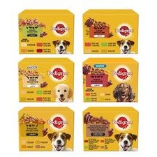 Pedigree Wet Food Dog Food Pouches Mixed Varieties 100g Adult Dog Food Pouches